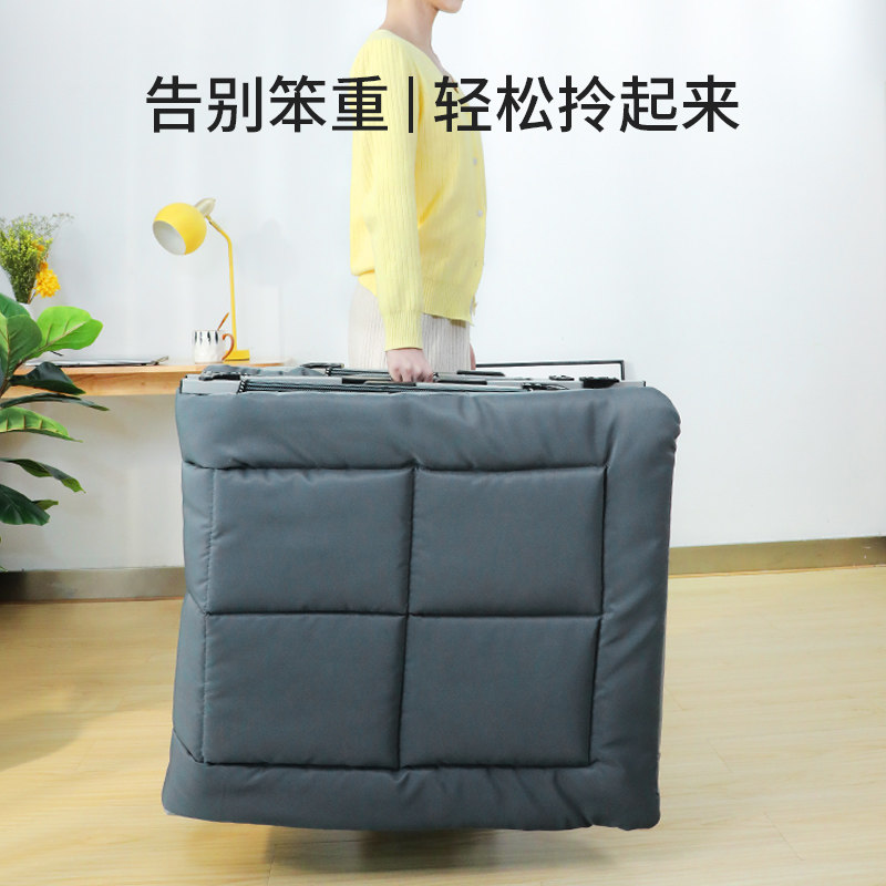 瑞仕达折叠床单人午睡午休床办公室睡觉神器躺着睡便携陪护行军床