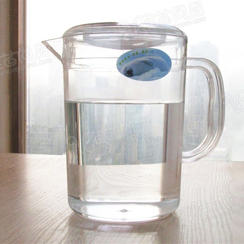 嘉宝PC冷热水壶耐高温 塑料壶抗摔茶壶 透明餐厅果汁扎壶包邮
