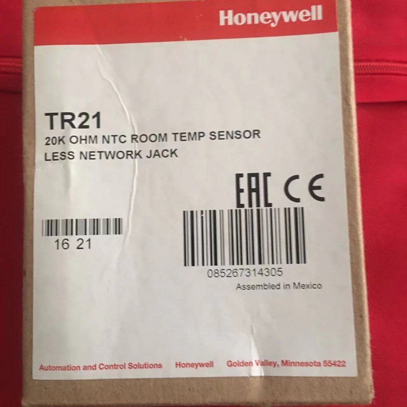 霍尼韦尔TR21单房间温湿度传感器变送器TR21-H室内用壁挂式温控器