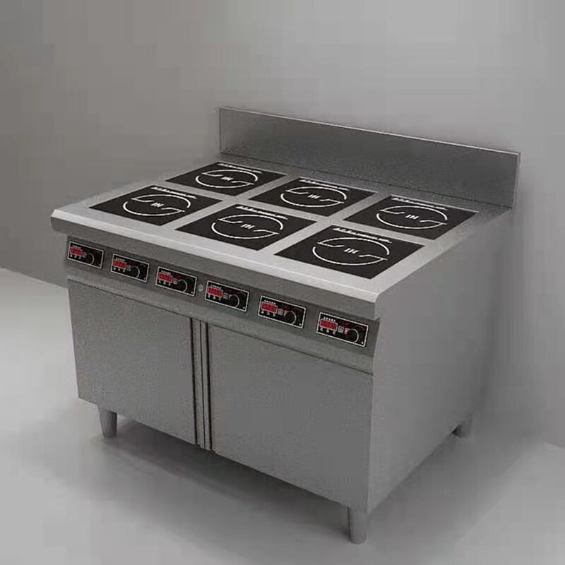 煲仔黑晶炉多头电磁炉四头台式麻辣烫砂锅锡纸花甲后厨专用黑晶炉