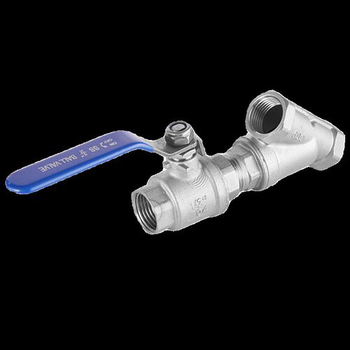 304不锈钢内丝Y型排污过滤器球阀自动冲洗免拆卸DN15-80内螺纹4分