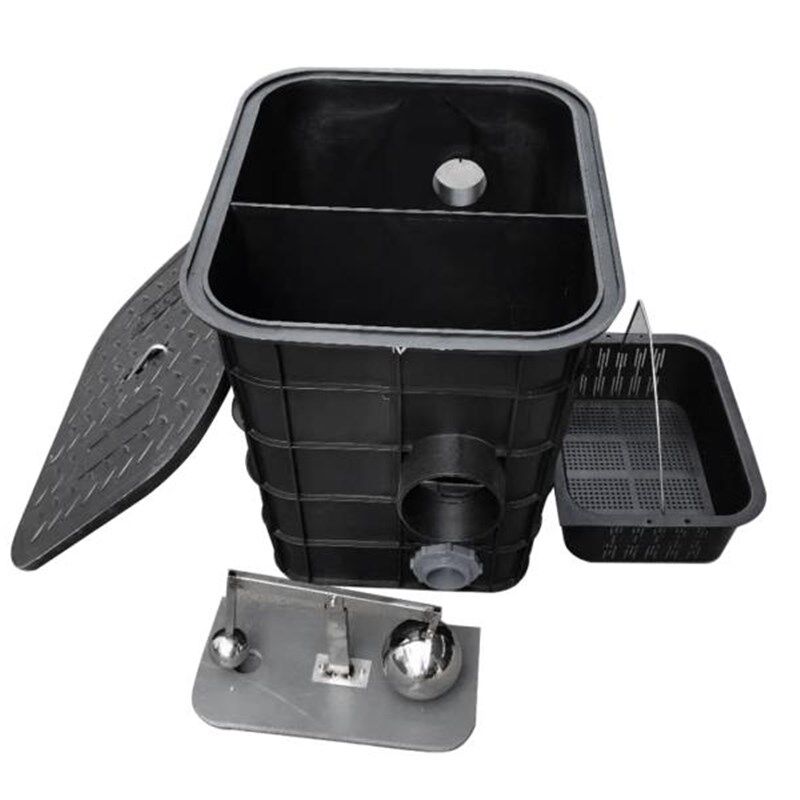 塑料PP/PE雨水污水分离器定制楼宇分流器楼宇管道雨水污水分离器