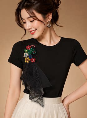 轻奢精致孔雀开屏蕾丝气质女人皇冠配饰（磁吸款）WW274