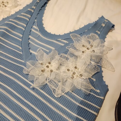 蕾丝花片星光闪耀服饰配件WW304