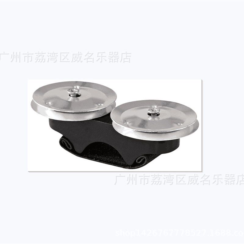 手摇金属铃箱鼓手指小打 箱鼓伴侣 手指沙球手指摇铃手指响板