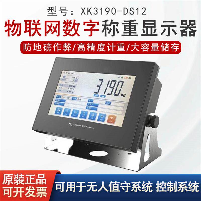 上海耀华XK3190-DS12数字物联网称重显示器地磅汽车衡仪表防作弊