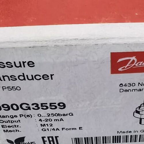 DST P550 090G3559丹佛斯压力变送器0-250bar液压气压油压4-20ma