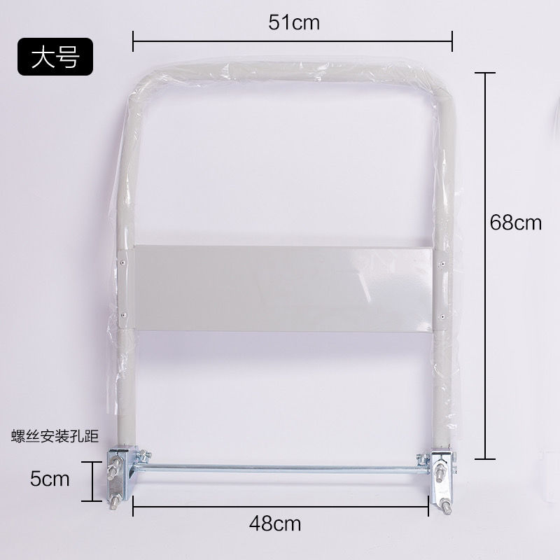 折叠把手扶手加厚手柄拉手平板车拖把塑料手推拖车把小车拉杆配