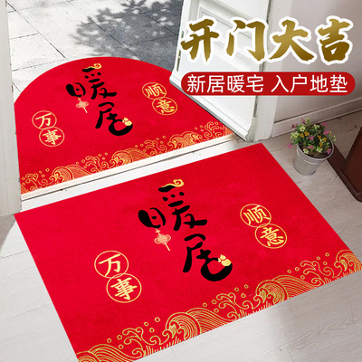 地垫入户门进门口脚垫地毯家用客厅卧室厨房耐脏免洗吸水防滑垫子