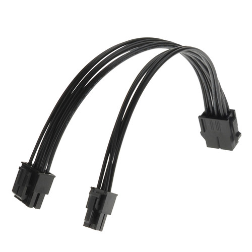 电脑主板CPU转接线 CPU8pin转8p+4pin 主板双路供电线 8p转8加4孔