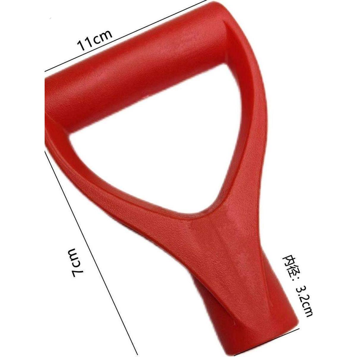 加厚塑料手把铁锹锄头把手家用铲子工具配件农用通用耐用羊锹手柄