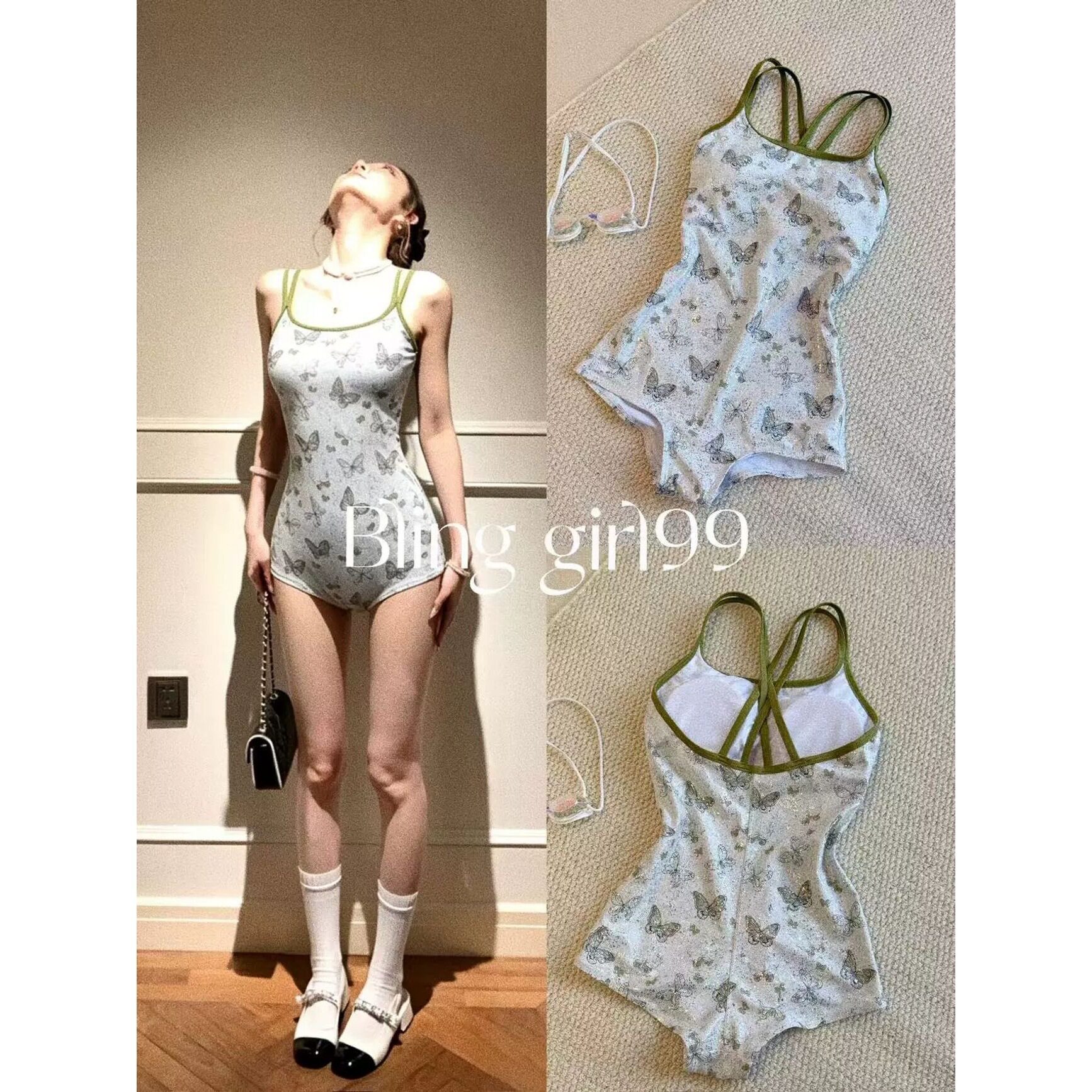 FENNO竞速泳衣女连体保守大码图片