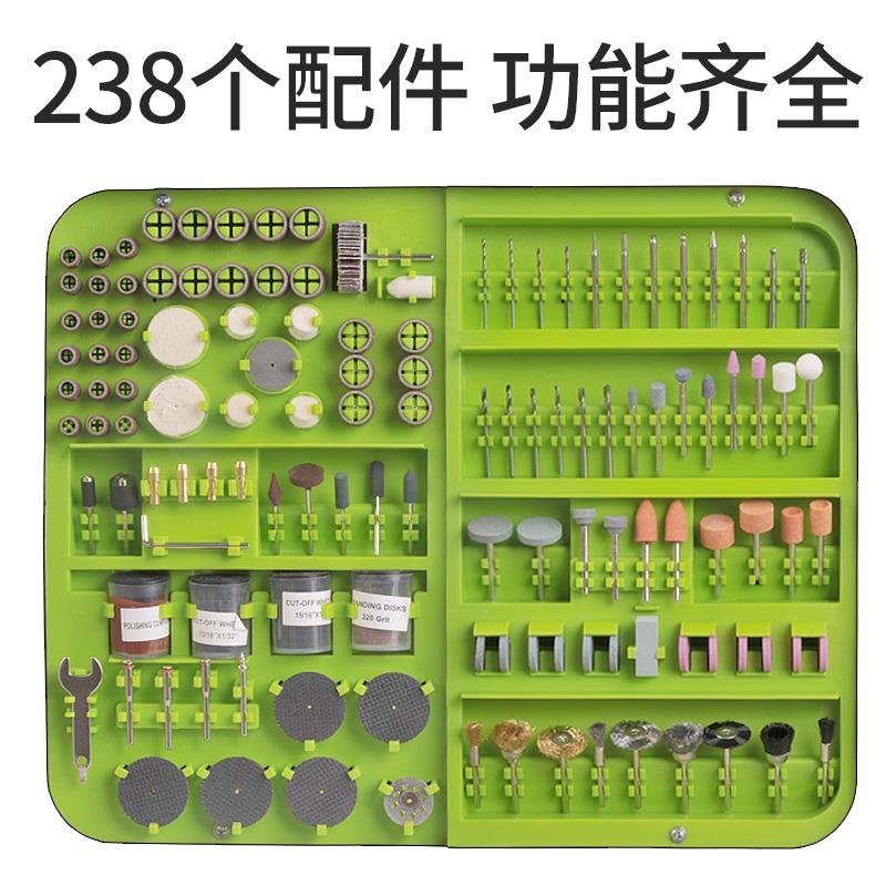 普力捷蜜蜡打磨玉石雕刻木雕根雕打孔抛光调速电磨角磨机套装工具