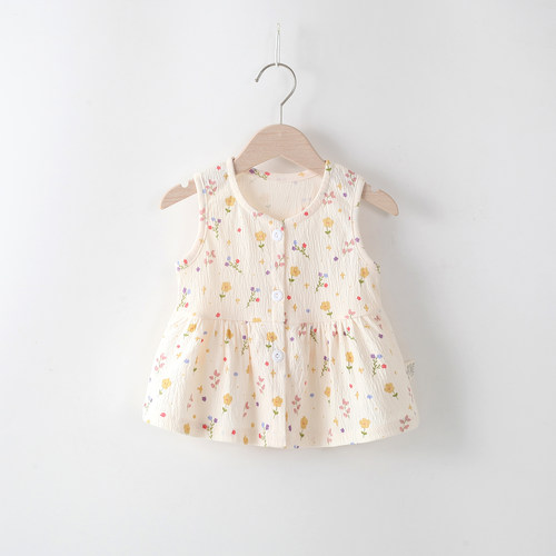 女童连衣裙夏装公主裙0-1-2-3岁婴儿衣服洋气童装女宝宝夏季裙子