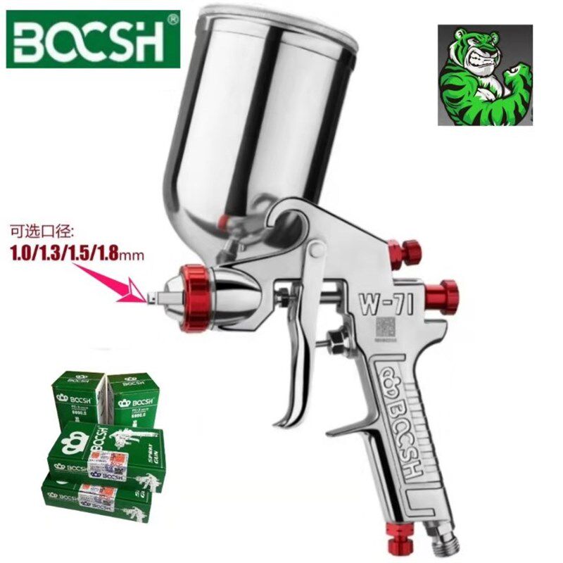 喷漆油漆涂料手动高雾化补漆工具家具汽车小型气动工业级喷漆枪
