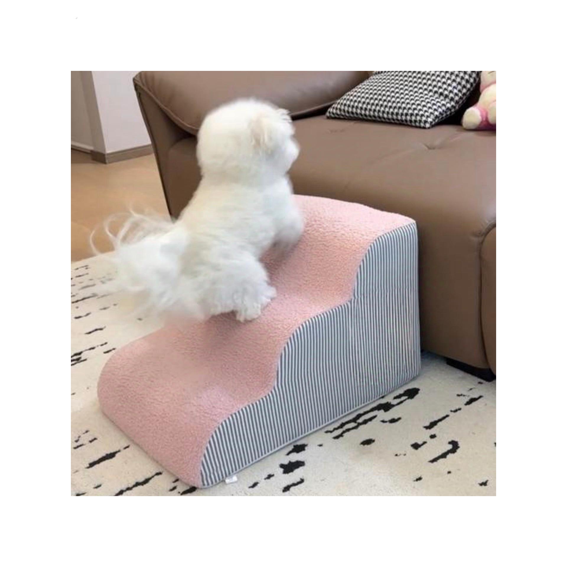 狗狗楼梯宠物爬梯小型犬老年犬上下床台阶猫咪床边沙发专用可拆洗