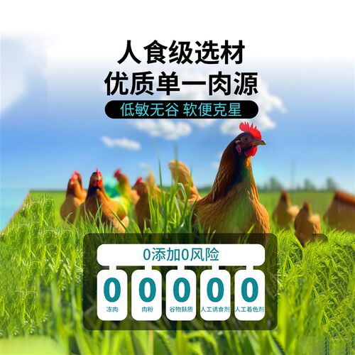质宠C35全价低温烘焙狗粮85%真鲜肉低敏无谷35%蛋白成犬幼犬粮