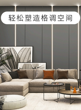 LED线性灯卡槽客厅吊顶暗装嵌入明装花边铝合金线形灯线条灯铝槽