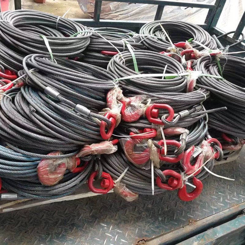 清障车/拖车/救援车/4吨/5吨/钢丝绳/液压绞盘钢丝绳/清障车配件