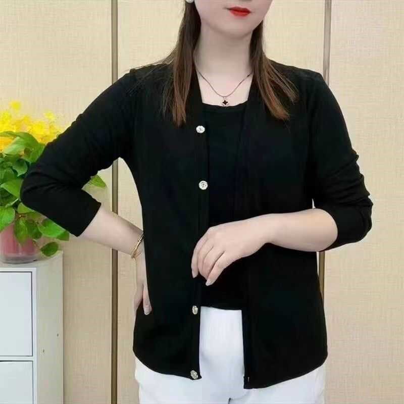 针织外套女春装2024年新款小毛针织衫