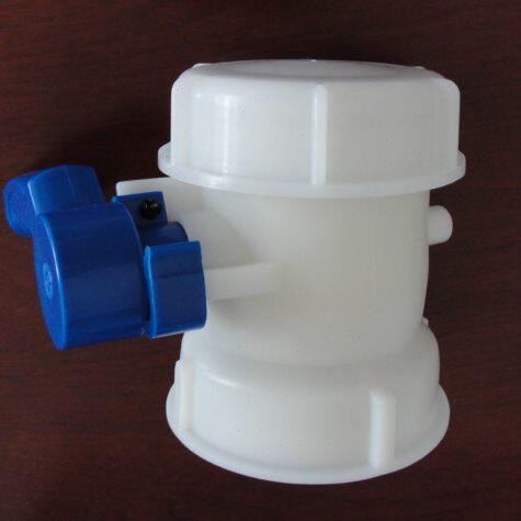 甄选IBC吨桶阀门 一体蝶阀  DN40 DN50 DN80 内径62mm 75mm 100mm