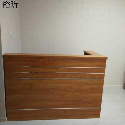 甄选yy前台现转角收银台柜台吧台简约迎宾台前台接待台公司公前台