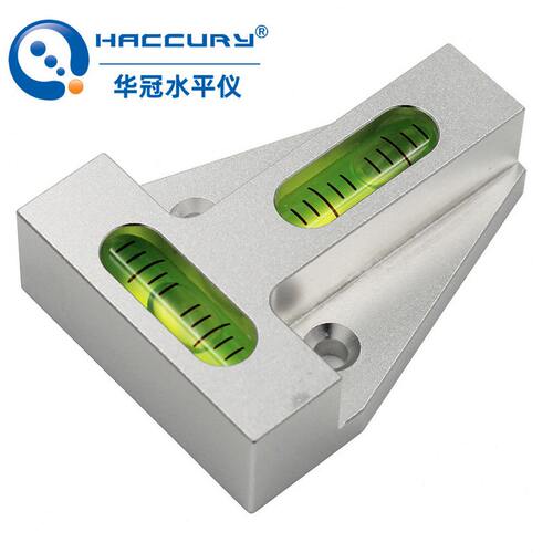 甄选。铝合金T型双向水平仪便携XY双轴调平水准器交叉式垂直气泡