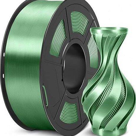 甄选3d打印耗材PLA 闪亮丝绸 PLA 丝绸1.75mm/1KG 3D打印机适拓竹