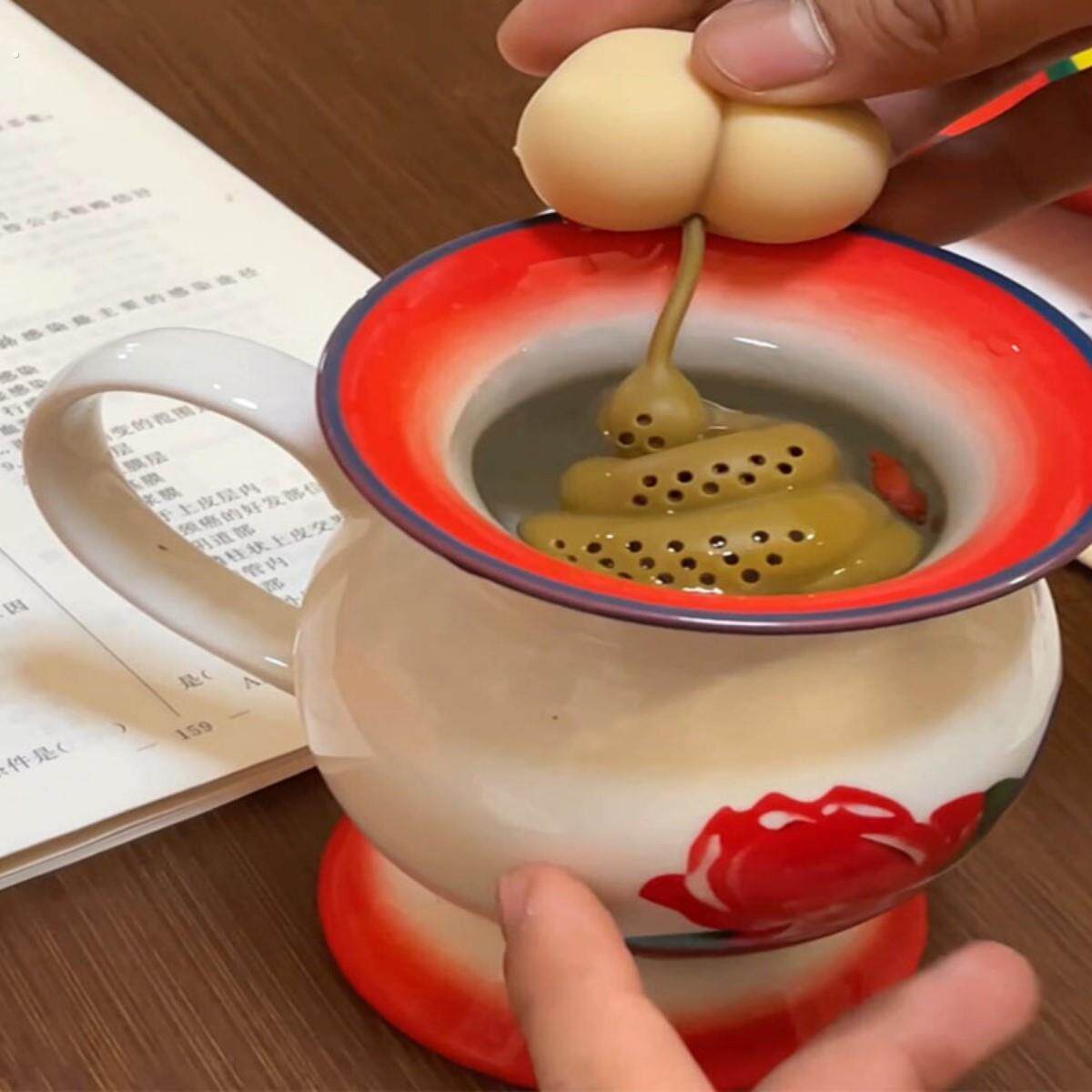 痰盂水杯网红怪泡茶神器怀旧老式陶瓷杯子恶搞笑创意个性茶壶缸子
