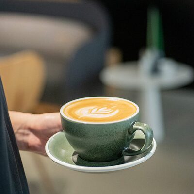 甄选BC10鸡蛋型200ml卡布拿铁拉花杯陶瓷咖啡杯碟套装