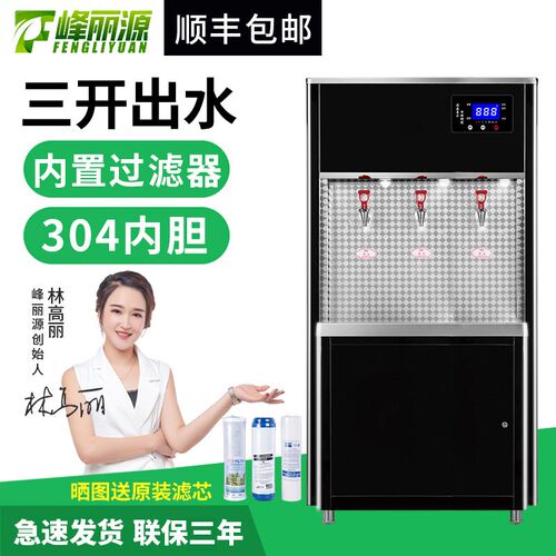 峰丽水柜式开水炉商开步进式发泡用源器带过滤开水箱饮水机烧水器