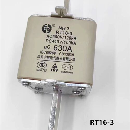 西安中熔保险管NH3 RT16-3保险丝500V4003500A 6A0A 熔断器 120KA