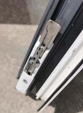 尖嘴型窗精铸塑钢门栓方形盒式暗门插销暗挤压断桥铝上下天地叉