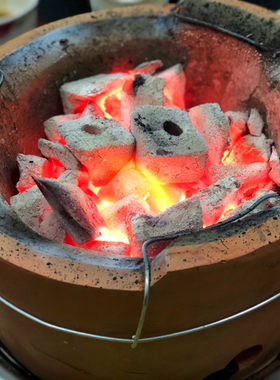 木炭锅火小港炉泥式打边炉炭炉陶土家用老式土灶涮烧碳炉砂锅泥炉