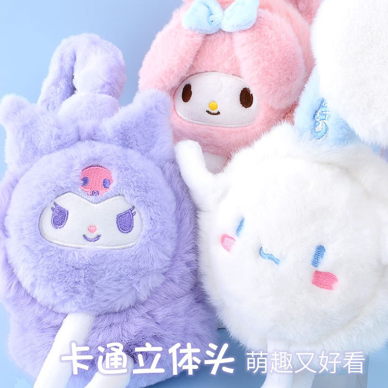 甄选少女秋冬季女童保暖耳罩冬季毛绒耳朵可动女孩防寒儿童耳暖中