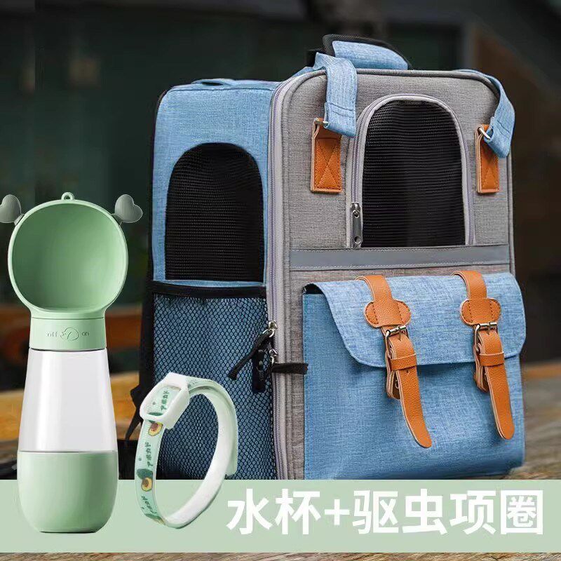狗包狗狗外出便携包宠物背包抱狗狗神器猫咪双肩包书包小型犬泰迪