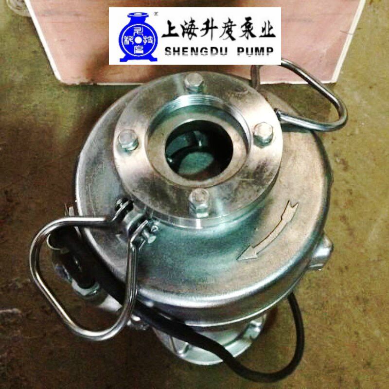 QYF不锈钢304潜水泵4寸耐酸碱电动QYP油浸喷泉泵耐腐蚀316化工泵