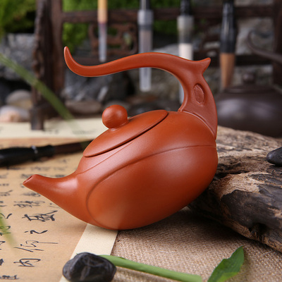 宜兴紫砂壶小天仙手工紫砂茶壶小号壶功夫茶具陶瓷单人泡茶壶家用