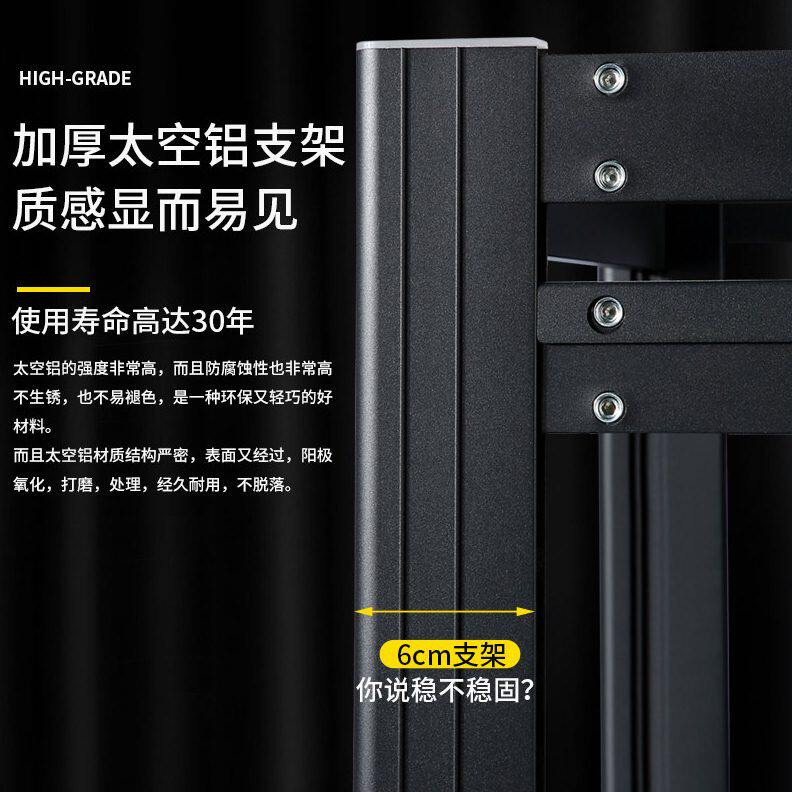 甄选A9L厨房微波炉置物架落地多层可移动烤箱电饭锅一体收纳储物