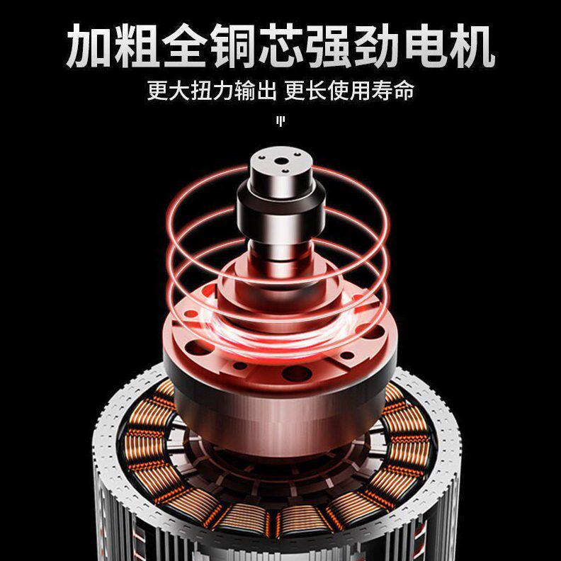 甄选德力西锂电鼓风机裸机大功率工业两用清灰除尘器小型充电式吹