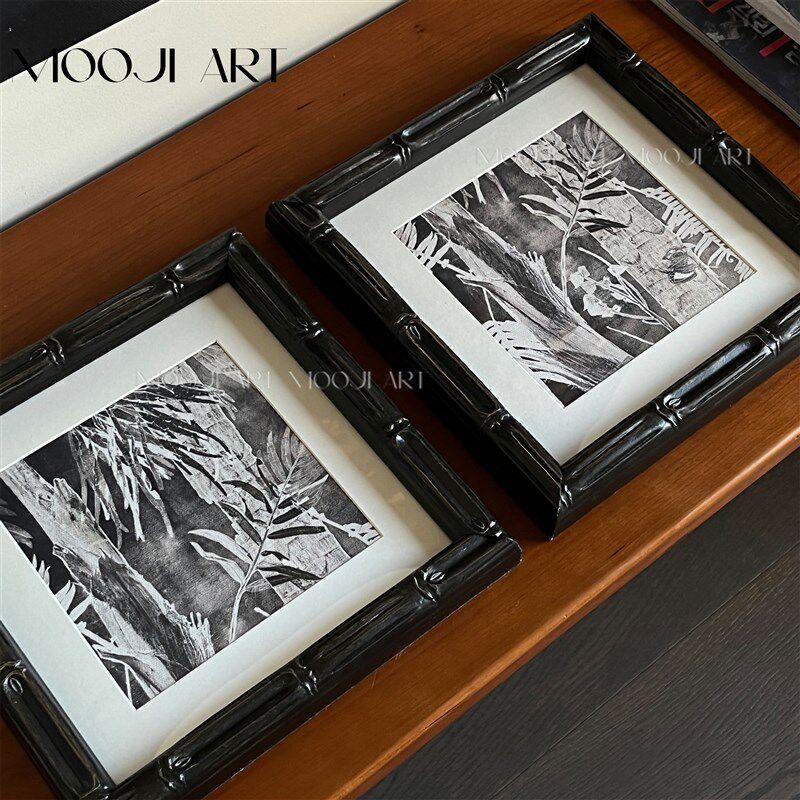 木吉装高设计-节节术升好运艺饰画客厅沙发背景墙高级感实木挂画