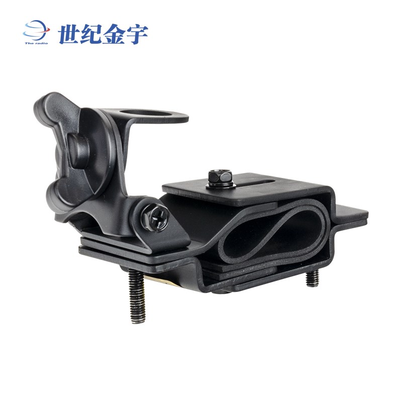 新名 RB-80 黑色不锈钢行李架夹边 车载电台边夹