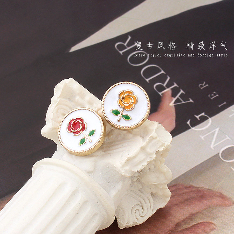 高档衬衫扣子衬衣精致圆形百搭女纽扣