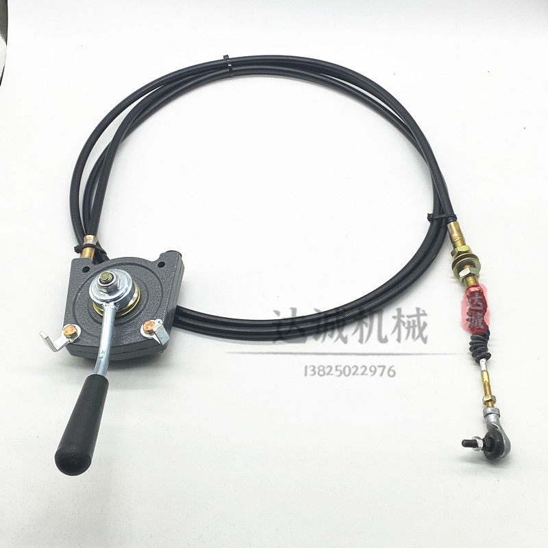 柳工LG906 907 908/C/D手动油门拉线 油门线手动推拉线挖掘机配件
