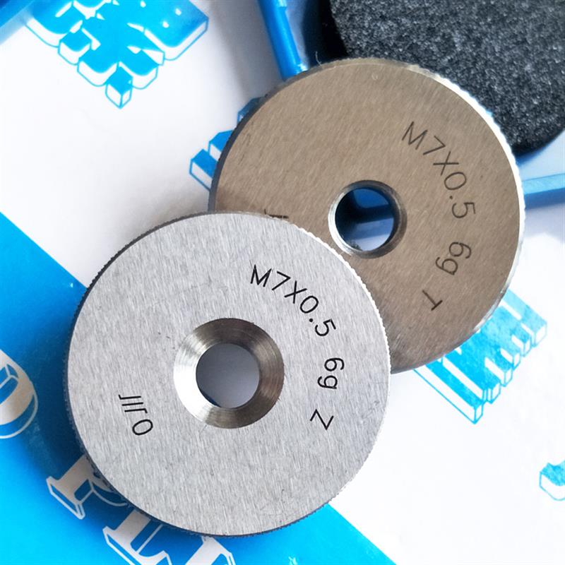 成都艾立特规普通螺纹量规公制螺纹环规M3*0.35螺纹规6g/6h止通规