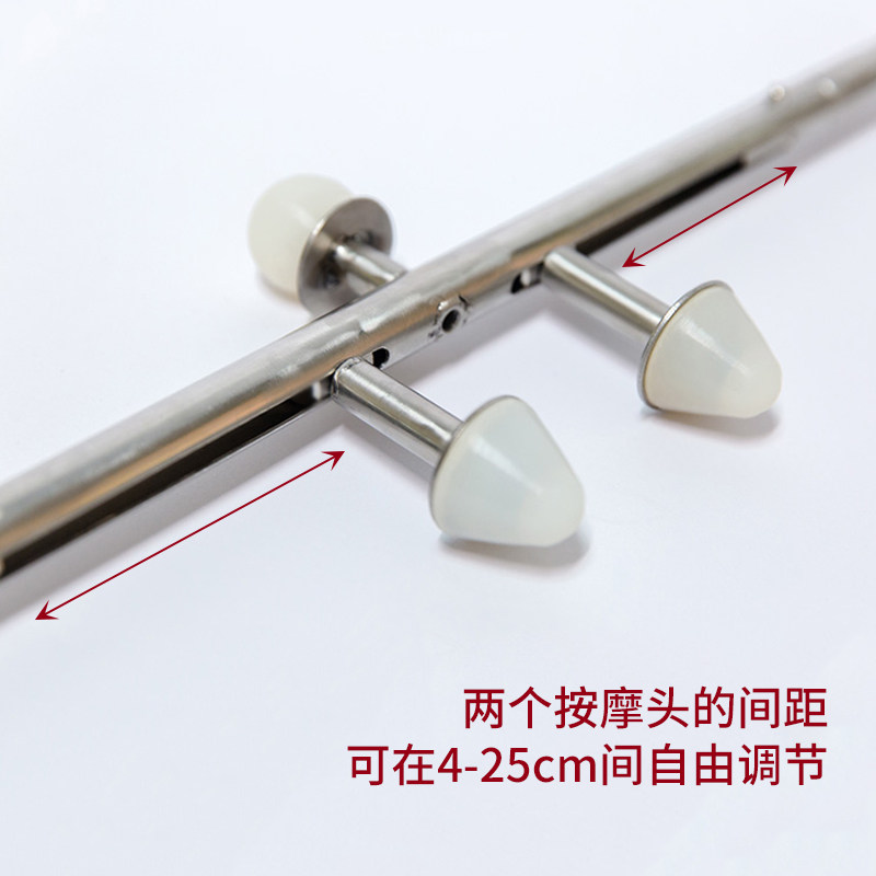 肩胛骨缝按摩器原始点弓形后背自助按摩勾肩颈椎腰斜方肌穴位痛点