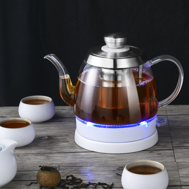 玻璃烧水壶家用小型煮水茶壶全自动功夫泡茶专用长嘴保温电热水壶