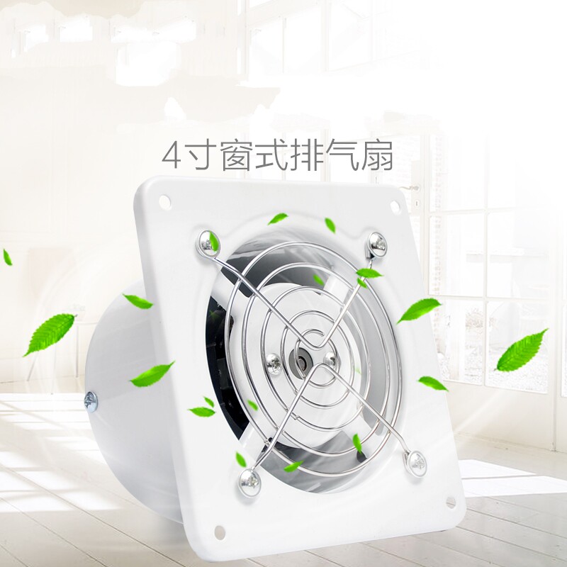 10cm公分风机4寸卫生间静音排气扇20工业100小型排风扇管道抽风机