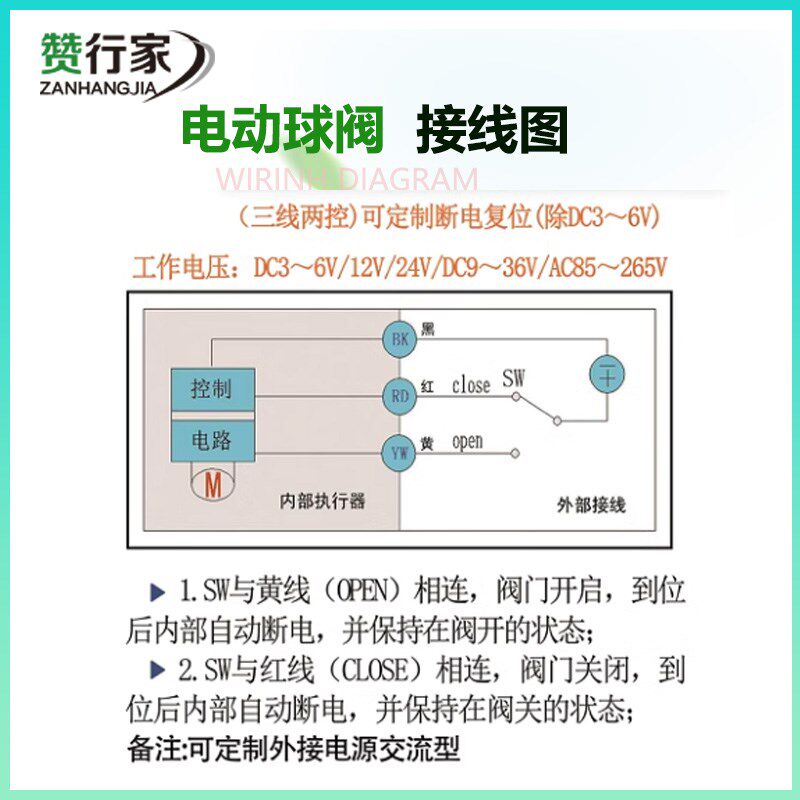 UPVC微型电动球阀20管道电动二通球阀双由令活接快接CR02三线二控