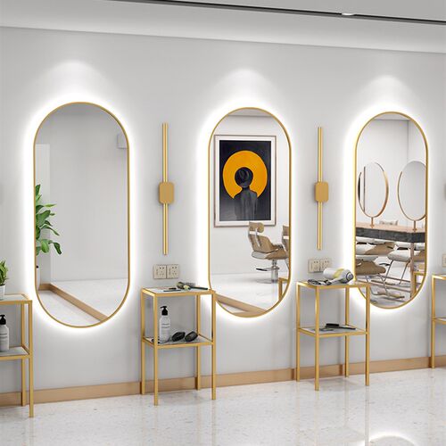 理发店镜台工具柜发廊专用美发工具柜子美发抽屉柜大理石台面桌子